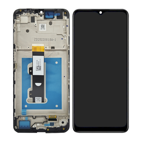 Modulo Motorola E22 con marco negro (ORIG Premium)