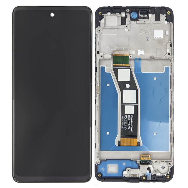 Modulo Motorola Moto G04 / G04s / E14 con marco negro (ORIG Premium)