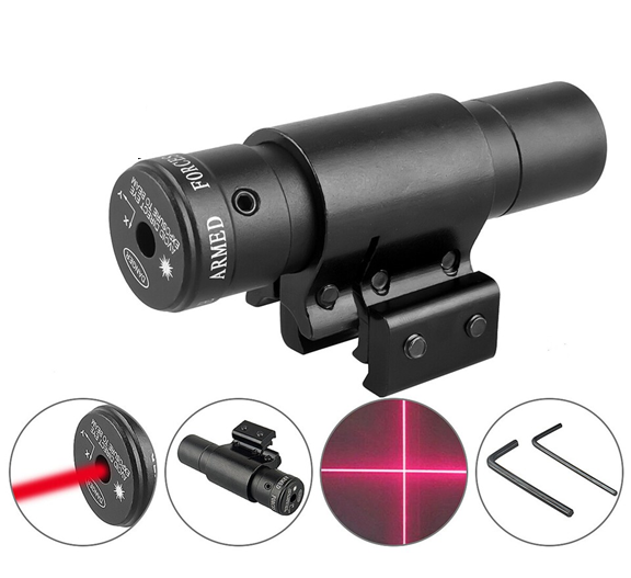 Puntero Laser para Rifle con Riel
