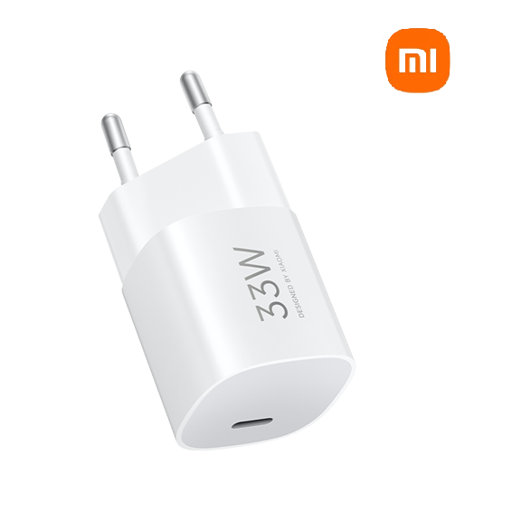 Cargador Cabezal Xiaomi 33W Nano Power PD (toma europea) ORIGINAL
