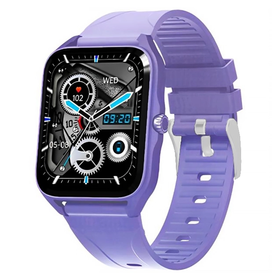 Reloj Pulsera Smartwatch G-Tide Q1 1,83" Lila con Accesorios