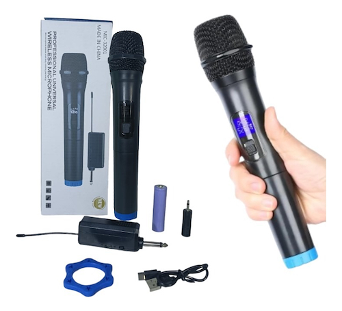 Microfono Profesional Inalambrico UHF Time M-32006