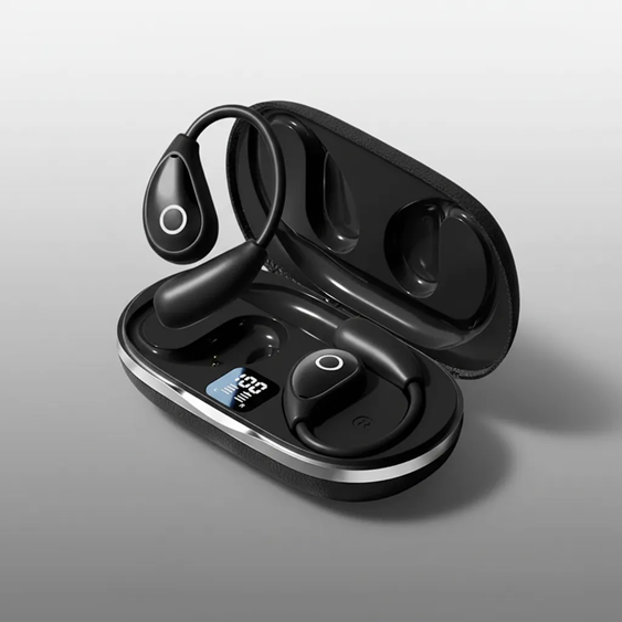 Auricular Bluetooth 5.4 Doble con Base Cargadora RW-Y531