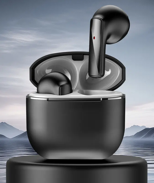 Auricular Bluethoot 5.4 Doble con Base Cargadora MAX10