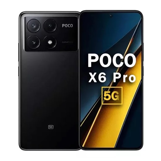 Celular Xiaomi Poco X6 Pro 5G 8gb 256gb 4K (Negro)