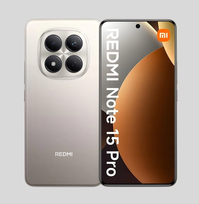 Celular Xiaomi Redmi Note 15 Pro 4G 12gb 512gb (Dorado)