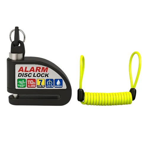 Candado Traba Disco con Alarma para Motos R8201