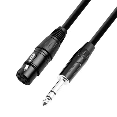 Cable Canon Hembra a Plug Stereo 6.35 5m CB183