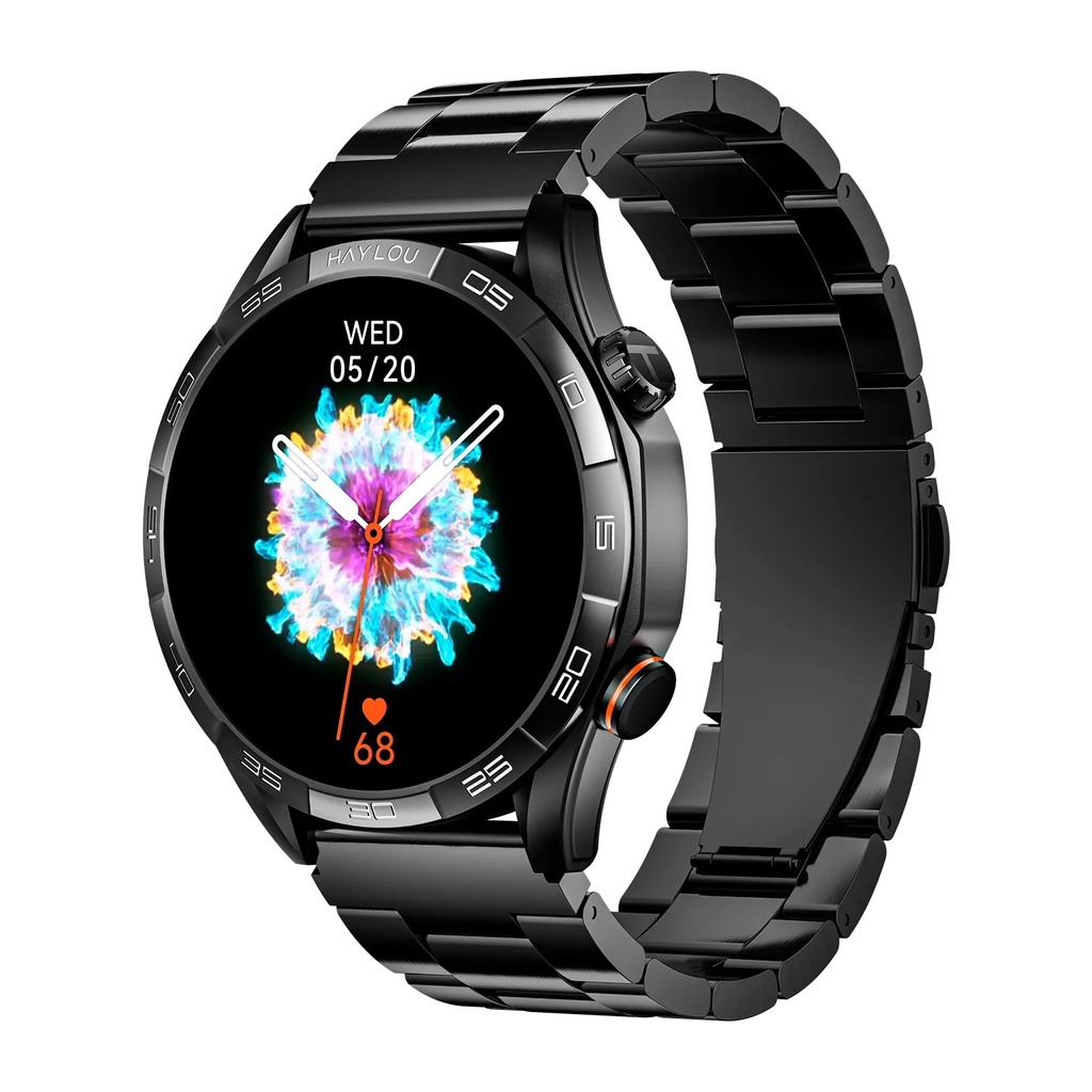 Reloj Pulsera Smartwatch Haylou Solar 5 HF004 1,58" 2 en 1 Negro (22mm)