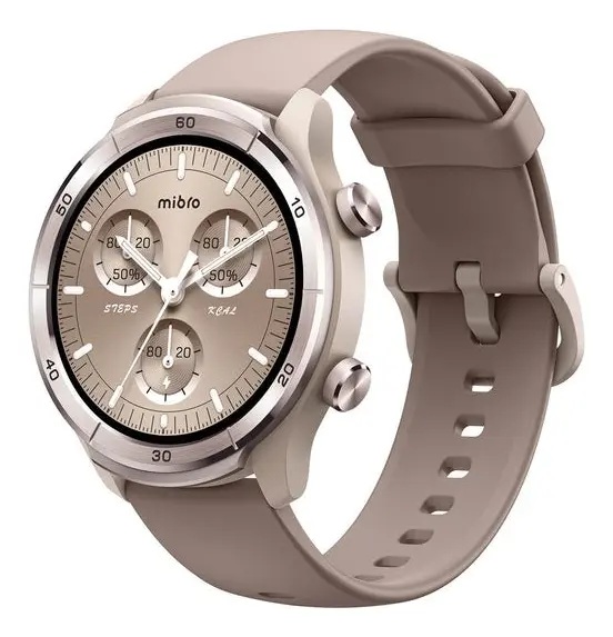 Reloj Pulsera Smartwatch Mibro Watch A3 GPS XPAW022 1,39" Crema