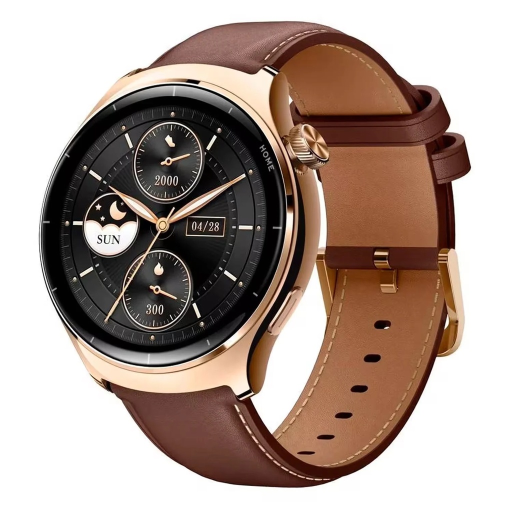 Reloj Pulsera Smartwatch Mibro Lite 3 Pro GPS XPAW019 1,39" Dorado-Marron