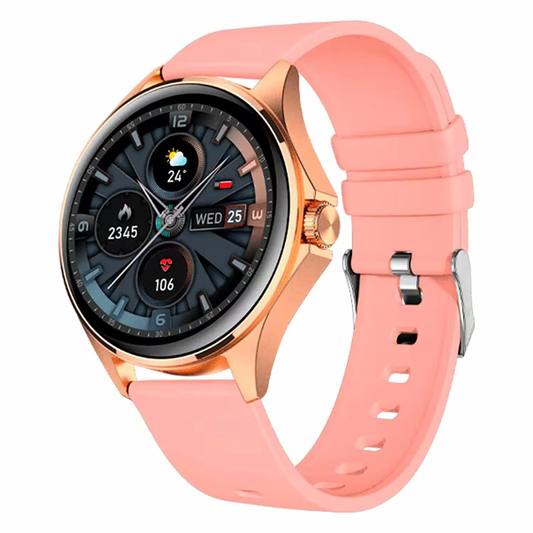 Reloj Inteligente Smartwatch FTX AM12 Dorado-Rosa (49mm)