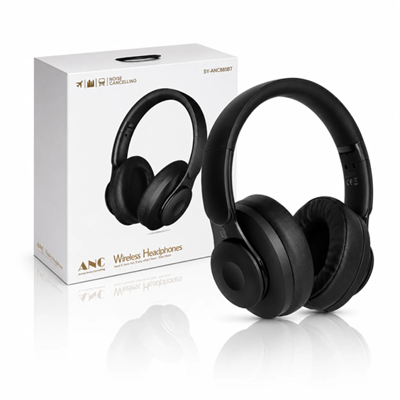 Auricular Bluetooth 5.3 con Cancelacion de Ruido SY-ANC885BT