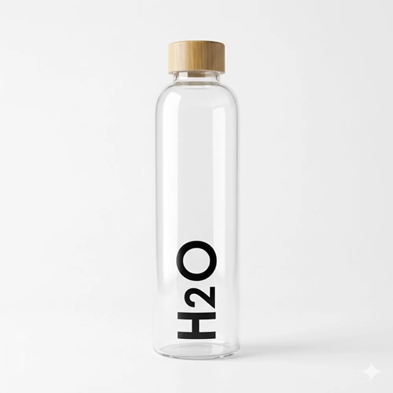 Botella Vidrio 1000ml
