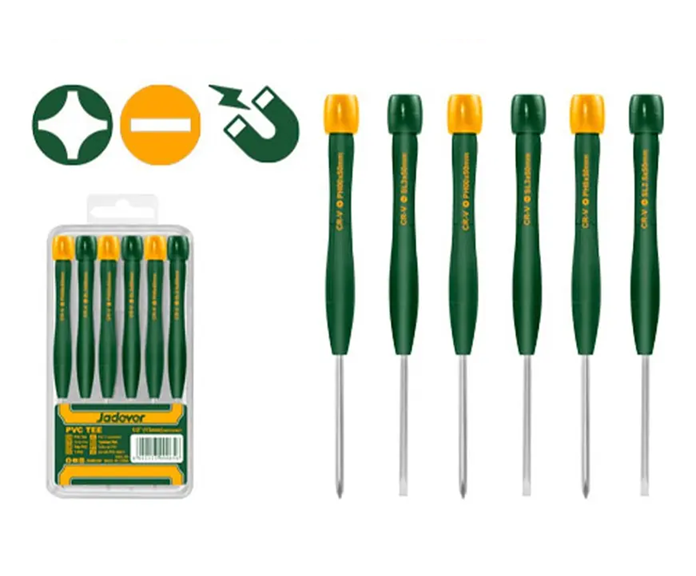 Kit Destornilladores de Precision 6pcs Jadever JDSS2B06