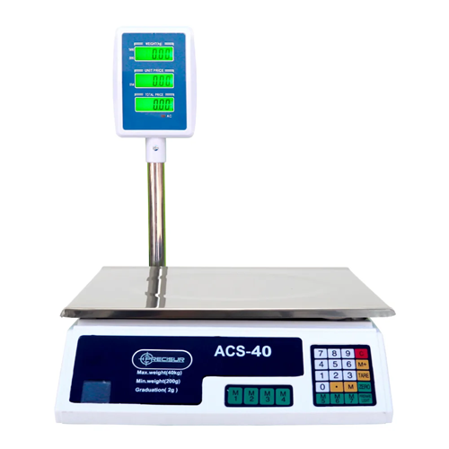 Balanza Electronica para Negocio BD40A (Precisión hasta 40 kg)
