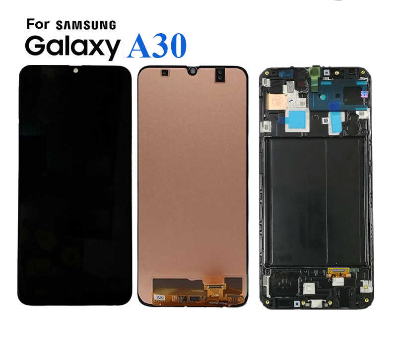Modulo Samsung A30 / A305 negro (INCELL)
