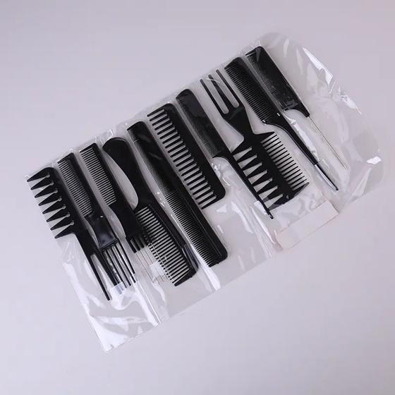 Set de Peines Peluqueria 10pcs