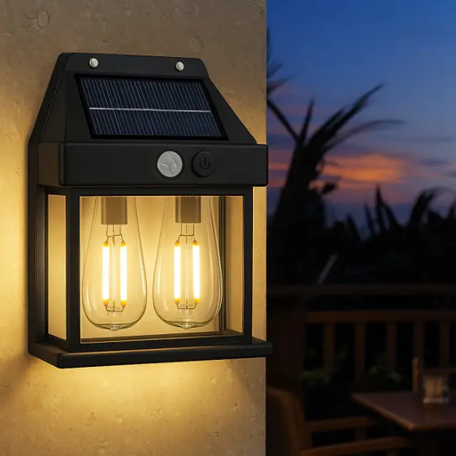 Farol Led Solar con Sensor
