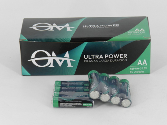 Pilas Om AAA (x60u)