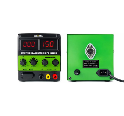 Fuente de Laboratorio Regulable Digital PS-1502DD 220v 15v 2A