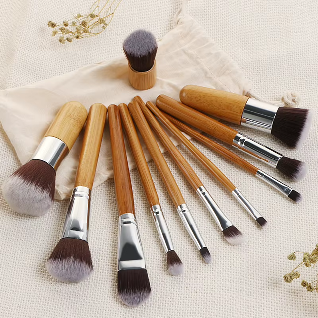 Set de Brochas para Maquillaje 11pcs