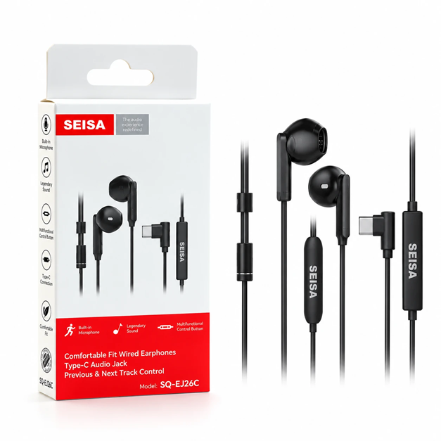 Auricular Intra Manos Libres Tipo C Seisa SQ-EJ26C
