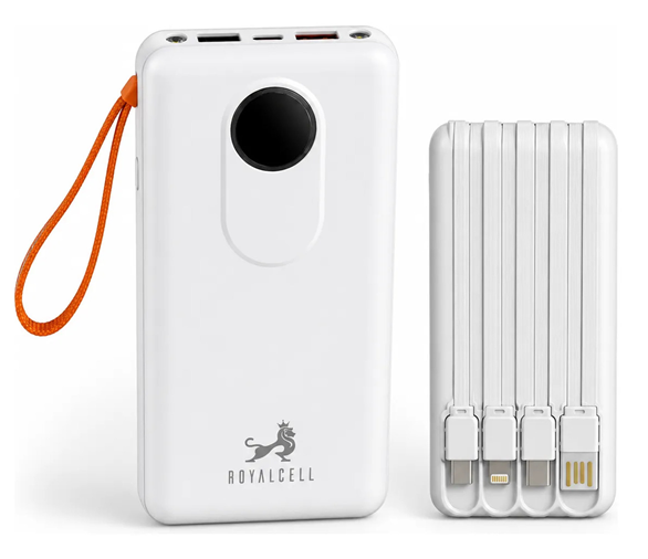 Power Bank 20000mAh 3 en 1 Micro - Tipo C - Lightning RPB-105