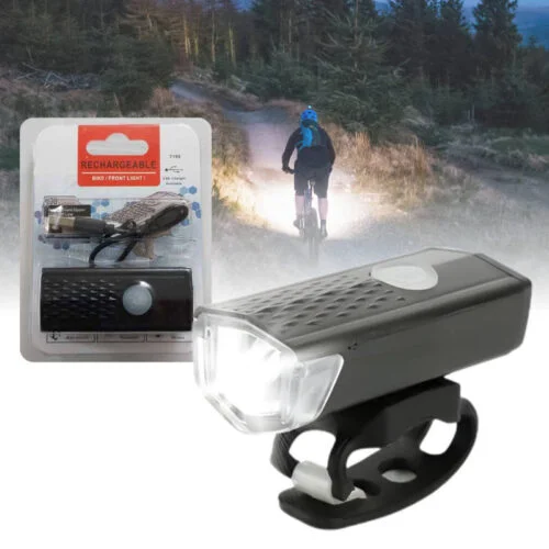 Luz Led de Bici Recargable Delantera JK-7188