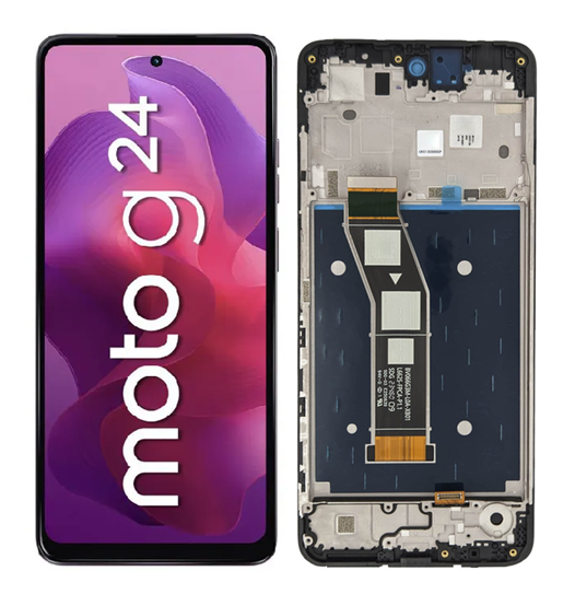 Modulo Motorola Moto G24 con marco (RH)