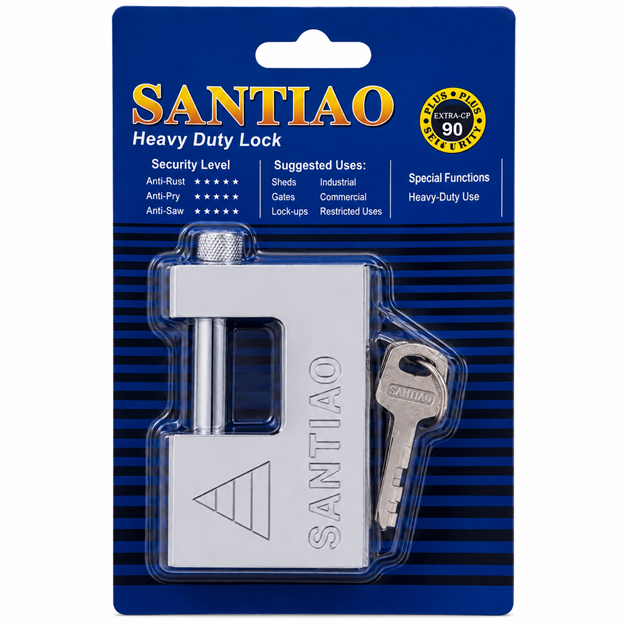 Candado de Seguridad Blindado 90mm