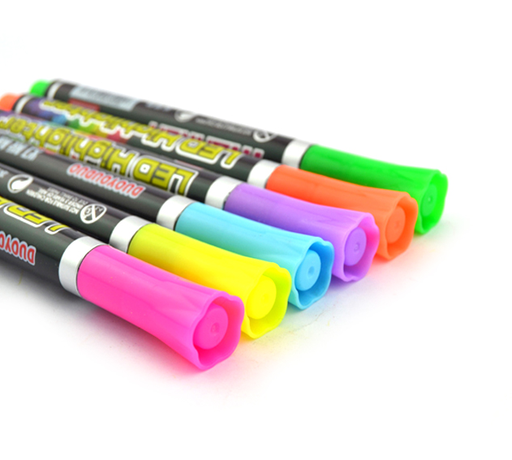 [6922140068068] Fibrones de Neon para Pizarra Led x6u