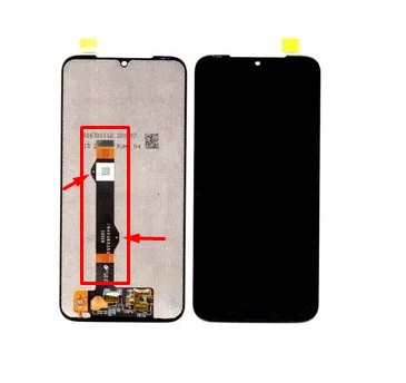 [116500399 AX15172 7488 11650039905] Modulo Motorola Moto G8 Plus / XT2019-2 negro (ORIG)