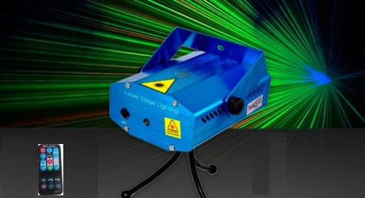 [6290132553572 6290132563861] Laser Multipunto con efectos Audioritmico con control EMS-05R