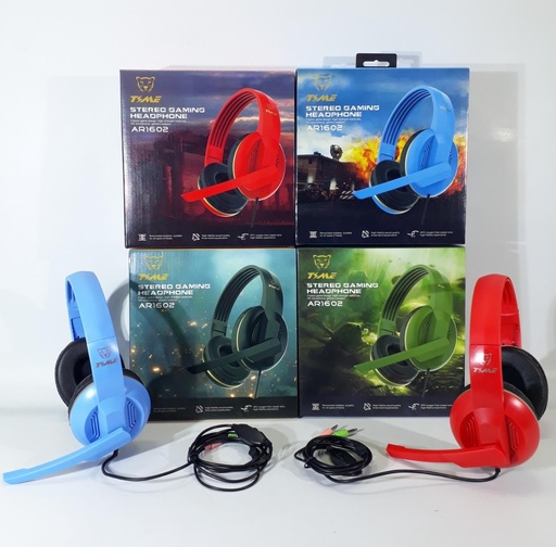 [0723540566583 AR1602] Auricular Gaming con Microfono para PC Time