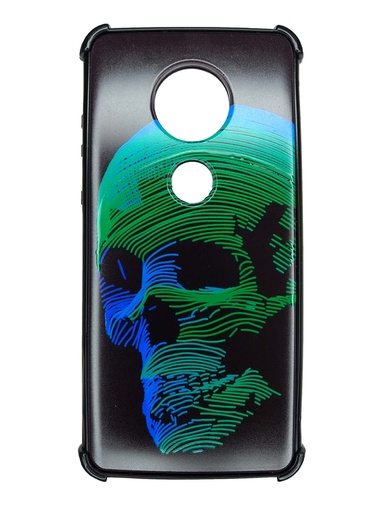 [101789] TPU Rigido estampado Motorola Moto G7/ G7 PLUS CALAVERA