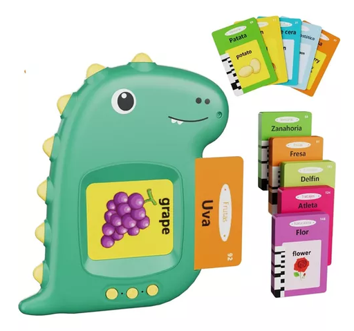 [504562] Juego Parlante de Tarjetas Didacticas Español / Ingles