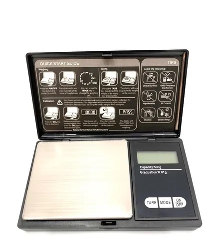 [822001 678917 990487] Balanza digital de Precision 0,1g a 500g BL109
