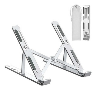 [6290132571958 ZX-447] Soporte para Notebook Regulable de Aluminno