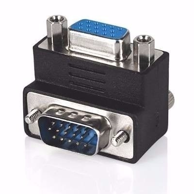 [500038] Adaptador VGA macho-hembra tipo L