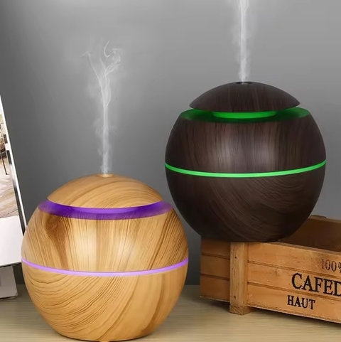 [0731299174478 6988521120060] Aromatizador Humidificador Ultrasonico con Luz Esfera 200ml KRJ-006