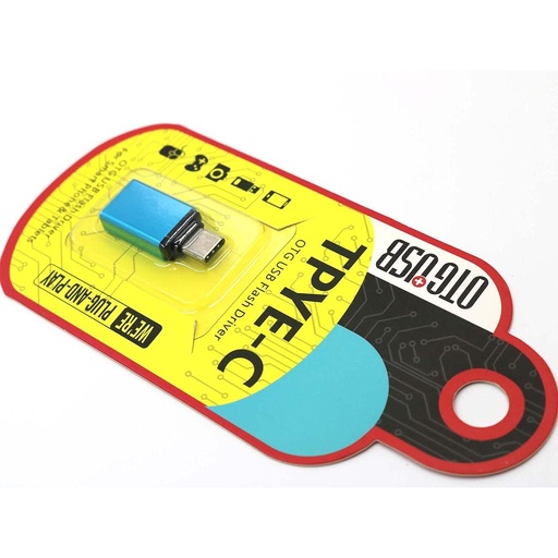 [411963 411967 001741 CM174] Adaptador Otg Usb Tipo C en Blister &