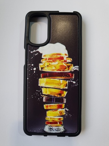 [104081] TPU Rigido estampado (Fb) Samsung A23 Cerveza