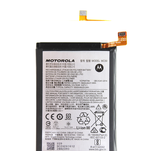 [718293121887 B1117] Bateria Motorola Moto G9 Power / G60 Xt2091 MC50 Original (SERVICE PACK)