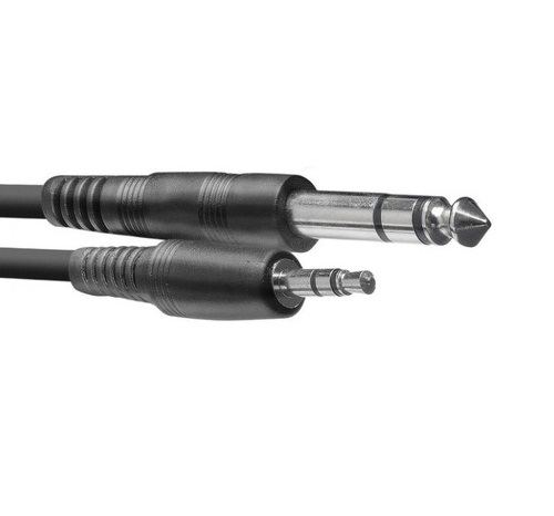 [RC264 CB166] Cable Plug 6,5mm a Miniplug 3,5mm de 1,5m