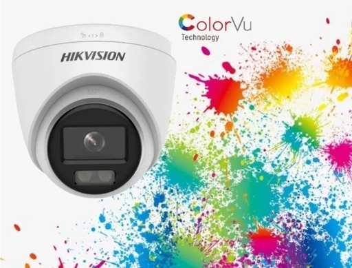 [6931847127657 60419] Camara Seguridad Ip Domo Hikvision Color Vu 2mpx 2.8mm H.265+