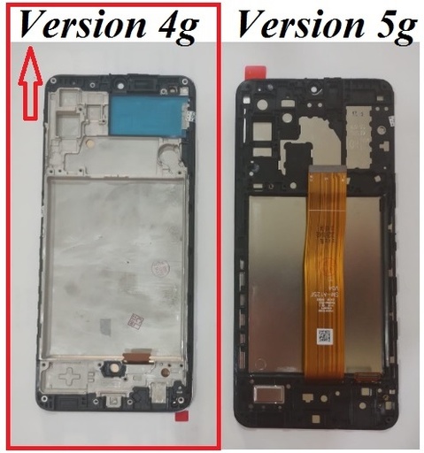 [503136] Modulo Samsung A32 4G con marco negro (OLED Gold Edition)