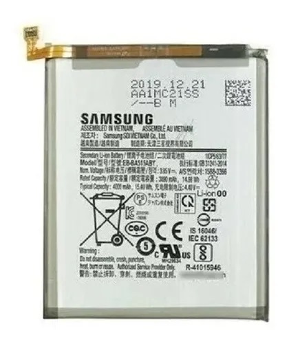 [718293161987 B1221] Bateria Samsung A51 A515 A515f 3890 Original (SERVICE PACK)