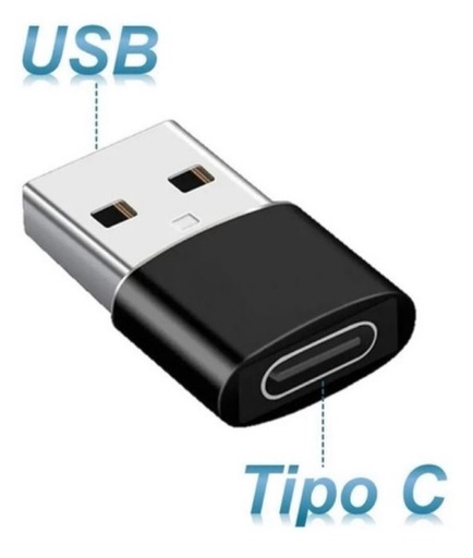 [503234 6988927142680 CM175] Adaptador Otg Tipo C Hembra a Usb Macho en blister