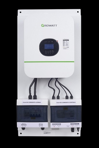 [5091] Inversor Regulador SPF 5000TL HVM 48 con Panel de Protecciones